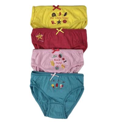 China Anti-Static Underwear For Girl Children Cartoon Bag Amount Panties Cute Cotton for sale