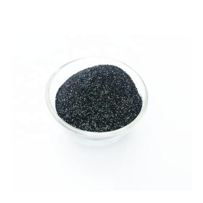 China Decoration and make up solvents resistanc wholesale black glitter black glitter dust for nail crafts printing for sale