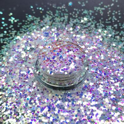 China Super Popular Sparkly High Voluminous Glitter 2oz Decoration Bottles Extra Fine Opal Glitter Makeup for sale