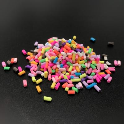 China New Polyester Polymer Clay Sprinkles Cake Decorating Small MOQ Sprinkles In Bulk for sale