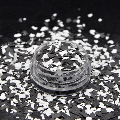 China Thousands Colors PET Shapes Mix White Chunky Man Glitter Black Man Glitter With Fast Lead Time for sale