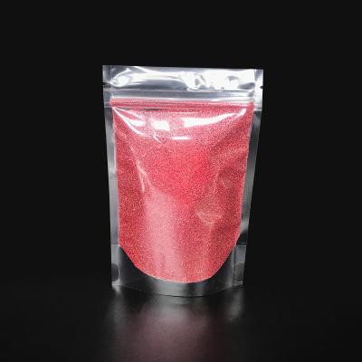 China Non-Toxic Polyester Craft Glitter Pink Holographic Glitter Dropshipping for sale