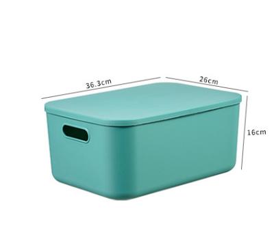 China Wide Type Stored Toy Storage Box Small Size Plastic Clothes Box Children Suitable Storage Box for sale