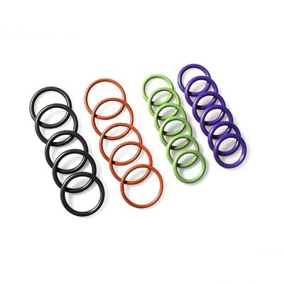 Cina REACH Certified ORK O-Ring in silicone per sigilli in giallo nero verde bianco marrone rosso blu in vendita