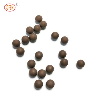 China Small Size Precision Natural Rubber Ball for High Temperature and Corrosion Resistant Sealing for sale