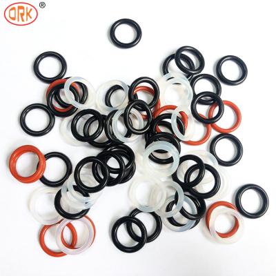 China RoHS Compliant Plastic Pipe Rubber Seal Colorido Silicone O Ring Epdm Material FKM NBR à venda