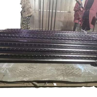 China 1.6kgs/M Isreal Standard Black Bituman Y Post/Barrier Easily Assembled Post for sale