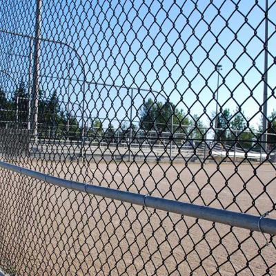 China Easily Assembled Galvanized And PVC Coated Chain Link Fence Portable Temporary Fence for sale