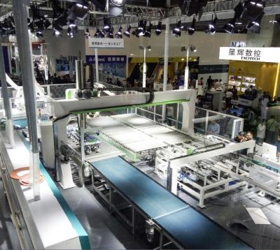 China Wood Advanced Smart Factory Automated Panel Board Furniture Production Line for sale