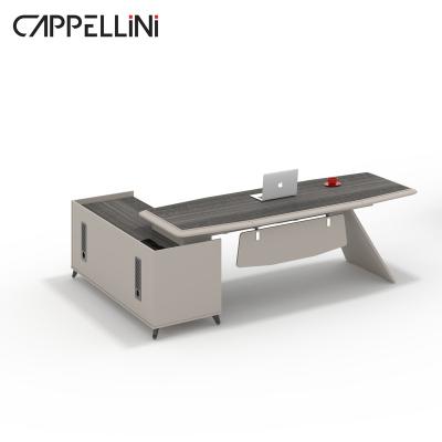 China Expandable Modern MDF L Shape Executive Office Furniture Style Boss Table Computer Whole Factory China for sale