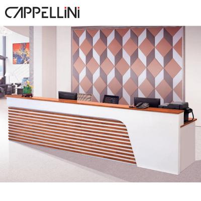 China (Other)Adjustable Hot Selling Most Popular Gymnasium Front Desk Office Reception Desk High Quality Wooden Counter For Sale for sale