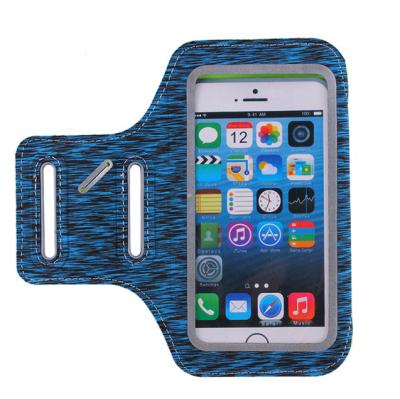 China Waterproof Portable Iphone Arm Pouch , Sports Arm Mobile Holder For Running for sale