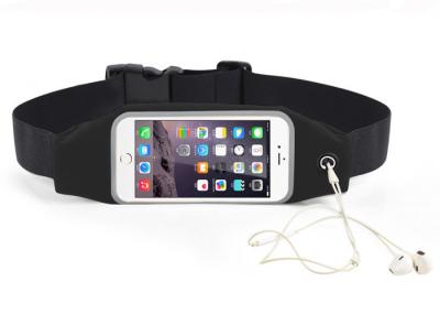 China Portable 4.7inch  Sport Waist Pouch Water Resistant For Phone / Key / Cash for sale