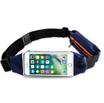 China Twee Pakken van Kleine Fanny Pack voor Iphone-Gewicht van de Uitje het Sporten Aangepaste Kleur 81g Te koop