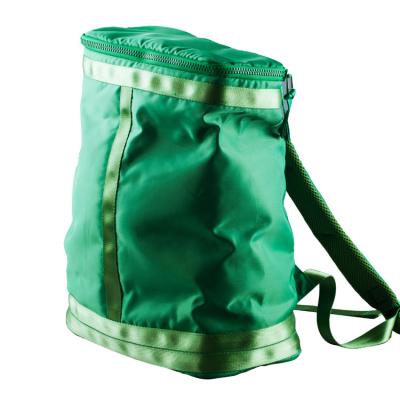 Chine Sac à dos imperméable de voyage de polyester vert pour la hausse extérieure/sport/école à vendre