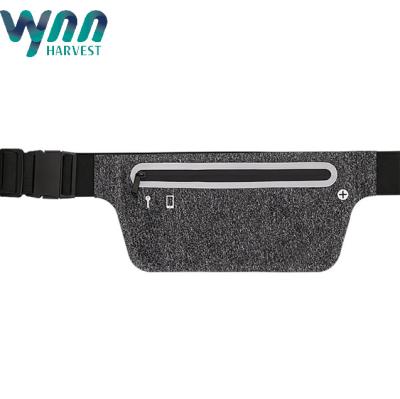 China Fitness / Running Belt Sport Waist Pouch Reflective Adjustable For Outdoor Cycling / Walking for sale