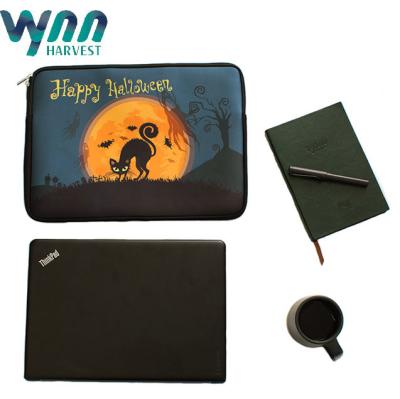 China Foldable Working Laptop Carrying Case With Handle Colored Full Bag Printing for sale