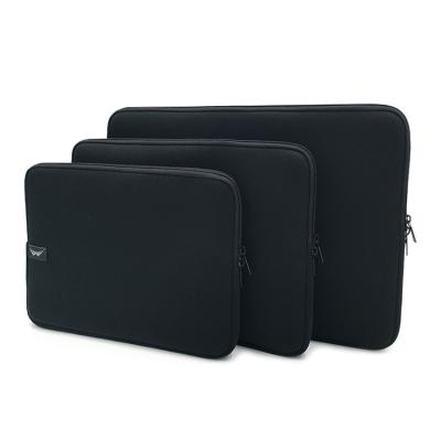 China Universalneopren-Schwarz-Laptop-Tasche, kleiner Laptop-Kasten für Macbook 11