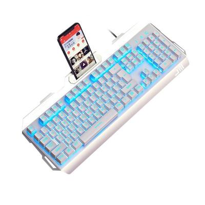 China China Manufacturer Blue Customize Backlight Gaming Membrane Gaming Keyboard New Arrival High Stability Mechanic Keyboards for sale