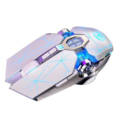 China High DPI Wireless Gaming Mouse 1600 DPI LED Rechargeable Silent 2.4G 7 Keys Computer Mouse Rechargeable Silent Backlit Mouse For Laptop PC Gamer for sale