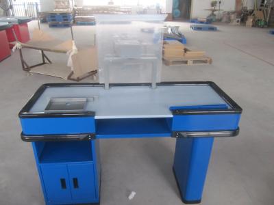 China Stainless Steel Shop Counter Table Express For Retail Store for sale