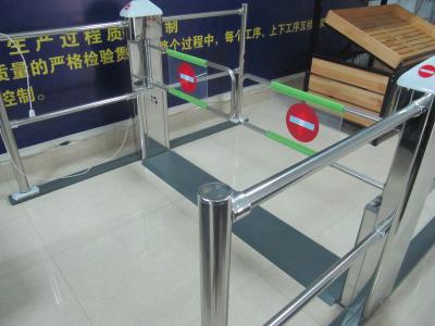 China Professional Supermarket Swing Gate Mechanical Turnstile Barrier Swing Gate for sale