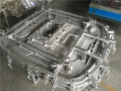 China Casting-Formen des langlebigen Gutes 1650MM des Aluminium-A356 tauschen Rotations- errichteten den Spitzendach-Plastik zu verkaufen