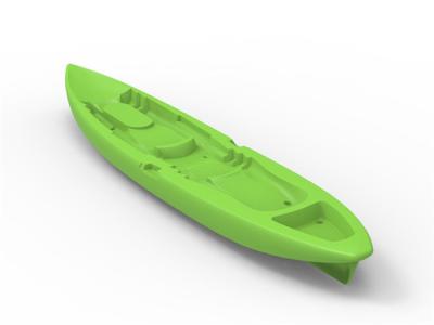 China 4.6 Green Plastic LLPE Rotomolded Kayak High Corrosion Resistance for sale