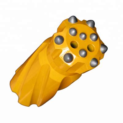 China energy & Mining Cold Press 14 Buttons Round Alloy T6 T51 Inserts Retractable Rock Drill Bits Drill Bits for sale