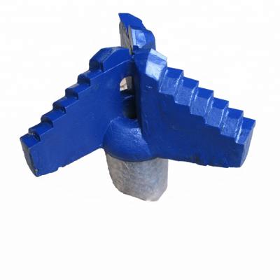 China Grouting Drilling Acedrills 3/4 Blade Wing Step Tungsten Carbide Drag Bit Water Well Drill Tools for sale