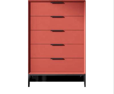 China European modern design solid wood chest of drawers for sale