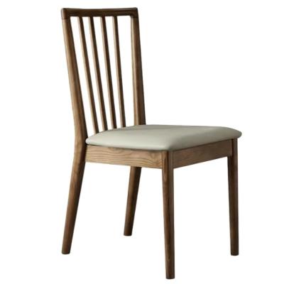 China Living Room Solid Modern Nordic Home Restaurant Furniture Wooden Accent Dining Chair for sale