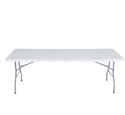 China Hot Sale Modern Outdoor Popular HDPE Plastic Picnic Foldable Dining Table for sale