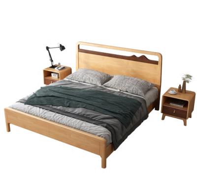 China Multifunctional Storage Bedroom Furniture King Size Bed With Wooden Bed Modern Design for sale