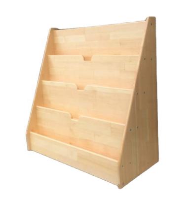 China High Quality Eco-Friendly Hot Sale Factory OEM Eco-friendly Kids Wooden Book Shelves for sale