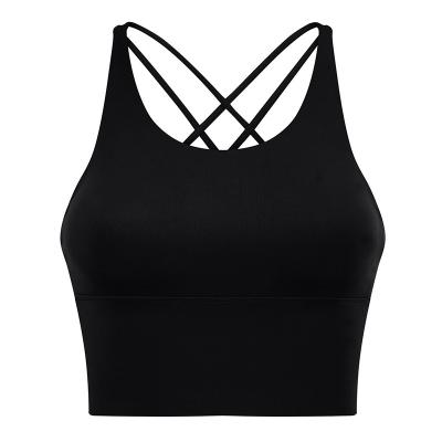 China High Quality Hot Sale Wholesale Breathable Yoga Fitness Shape Women's Gym Seamless Breathable Sports Yoga Bra Yoga Sports Wear for sale