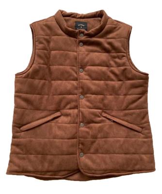 China Breathable Mens Style Spring Autumn Winter Padding Basic Vest for sale