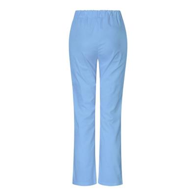 China Most Popular High Waist Male And Female Elastic Flare Hospital Scrub Pants for sale