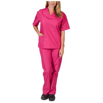 China Wholesale Hospital Factory Fashion Designs Scrub Suit Hospital Nurse Uniform for sale