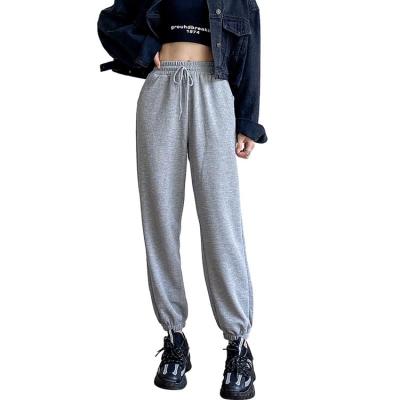 China Water Wash Factory Directly Supply High Quality Women's Pants Drawstring Pants for sale