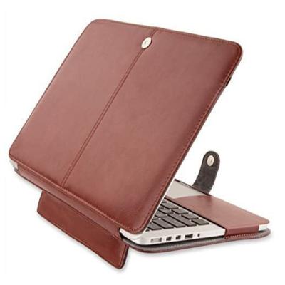 China Custom PU Leather Laptop Part Laptop Bag Slim Leather Protective Case Cover Luxury PU Leather Laptop Sleeve for sale