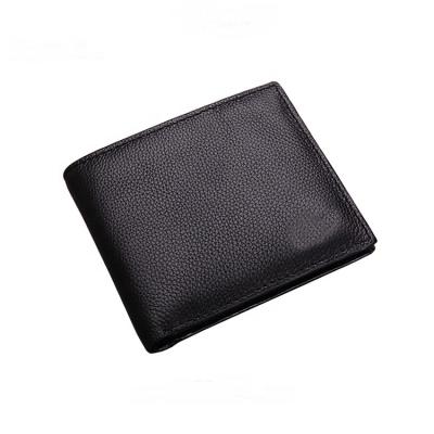 China Wholesale Waterproof Leather Card Holder Purse Genuine Leather Men Wallet for sale