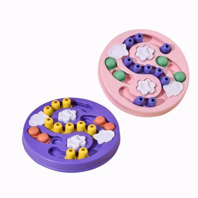 China Sustainable Dog Puzzle Toys Interactive Training Funny Food Slow Feeder Increase IQ Pet Toys Dog Smart Beginner Improve Dog's IQ for sale