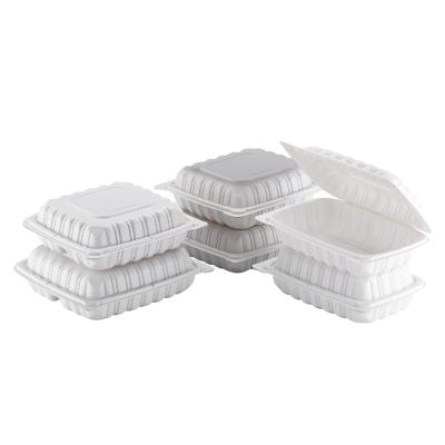 China Viable Wholesale Disposable Collapsible Food Container Take Away Food Packing Lunch Box for sale