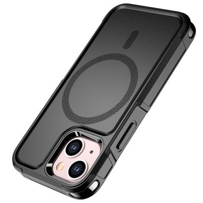 China Shockproof Waterproof Shockproof Magnet Charging Case for iPhone 12 13 pro max for sale