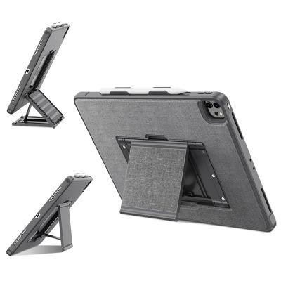 China 2021 100% Perfect Fit Adjustable Tablet Stand For iPad 10.2 Case With Pencil Holder Sale for sale