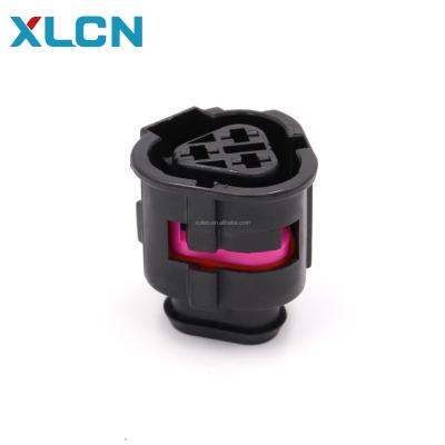 China Waterproof 3Pin Wire Harness Sensor Radar Motor Wave Box Automotive Plug 1J0 973 203 for sale