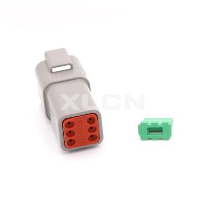 China 6 Pin DT04-6P Male Automotive Auto Connector For Deutsch Connector for sale