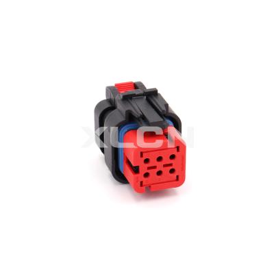 China 8 Way Automotive Black Rectangular Connector Housing Plug 776494-1 XLCN for sale