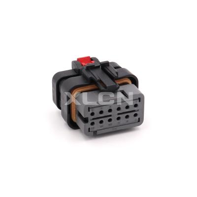 China 12 Hole AMPSEAL Series Electrical Connector Automotive Female Plug 776437-2 for sale